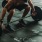 a man lifting weights